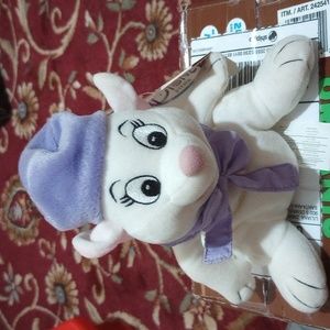 Vintage Disney Store The Rescuers Bianca Bean Bag with Tags mouse plush toy new